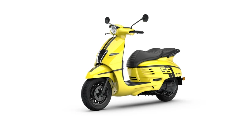 Peugeot Django Classic 125 — Caribbean Yellow